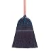 Weiler 44007 Palmyra Fiber Upright and Whisk Cap Broom with Wood Handle, 1-1/2" Head Width, 55" Overall Length, Natural