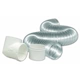 Buy Dundas Jafine MFX48D2DZW Semi-Rigid Dryer to Duct Connector Kit, 4-Inches by... by Dundas Jafine