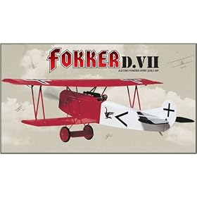 EP Fokker DVII WWI Park Flyer ARF from ParkFlyer Electric Airplanes