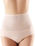 (コ-ランド) Co-land ウエスト下腹補正ショーツ シームレス レディース下着 お腹引締め シェイプアップ ハイウエスト 無地 女性用ガードル ウエストニッパー産後 フリーサイズ 肌色