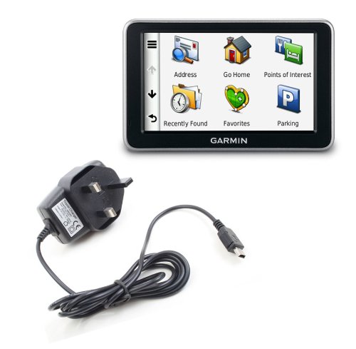 DURAGADGET Mini USB Mains Charger for Garmin Nuvi 2320, 2390, 2320 and 2350