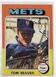 1975 Topps 370 Tom Seaver Vintage Baseball Card Excellent Condition