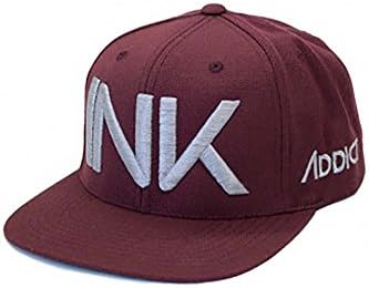 InkAddict INK Snapback Maroon/Silver