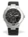 GUESS Black Rubber Strap Watch