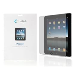 splash Masque Screen Protector Films Clear (Invisible) for Apple iPad (3-Pack)