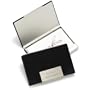 Black Leather Business Card Case