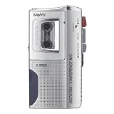 SYOTRC540M - Auto-Stop Microcassette Recorder, 4-3/4x1x2-2/5, Silver