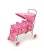 Triple Doll Stroller - Pink Polka Dot