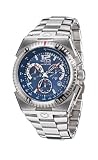 Sector - R3273671135 - M-One - Montre Homme - Quartz Analogique - Chronographe - Cadran Bleu - Bracelet en Acier