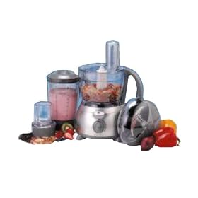 Kenwood FP696 600W satin chrome food processor