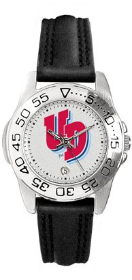Dayton Flyers- (University of) Ladies Leather Sports Watch