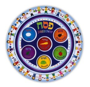 Child's Melamine Passover Seder Plate