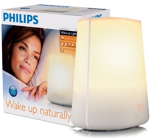 Philips Wake-Up Light HF3475/01 With Radio Alarm - White