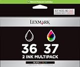 Lexmark 18C2249 (36XL 37XL) High-Yield Ink Combo Saver Pack