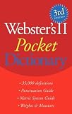 Webster's II Pocket Dictionary