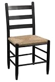 Boone Chair Rush Black