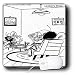 Londons Times Funny Bugs and Slugs Cartoons - Fly In Therapy Getting In Touch With Inner Maggot - Mouse Pads