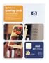 HP C6828A Felt Textured Greeting Card Paper and Envelopes (20 Sheets)