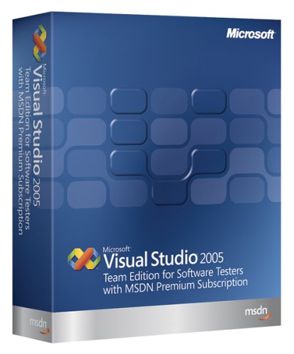 Microsoft Visual Studio Team Edition for Software Testers 2005 With MSDN Premium [Old Version]