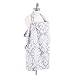 Bebe Au Lait Nursing Cover, Chateau Silver