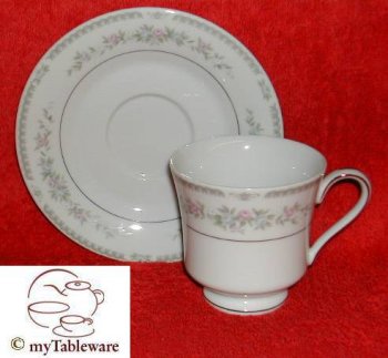 Celebrity China Wellington #6123 Cups & Saucers by Celebrity Fine China