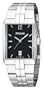 Pulsar Men's PXDB49 Stainless Steel Case and Bracelet Black Dial Watch