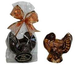 Handmade Belgian White & Dark Marbled Chocolate Turkey