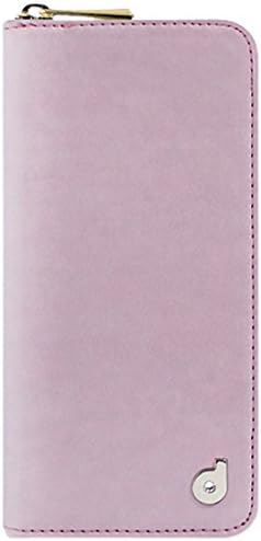 Zipper for iPhone6 Smartphone Case with wallet (Pink)