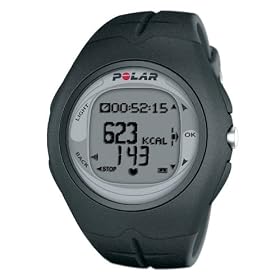 Polar F6 Men's Heart Rate Monitor Watch (Black Coal)