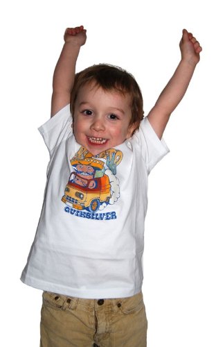 Quiksilver Kinder T-Shirt Basic Boy, 4 Camino A Puerto White, 92/98 (T2) Preisvergleich