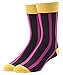 JYinstyle Men's Classic Colorful Cotton Crew Socks 7 Pack