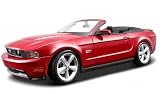 Mustang 2010 Ford Mustang GT Convertible Red 1:18 Die Cast Car