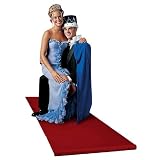 Aisle Runner 3 Feet by 50 Feet Red by Shindigz