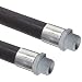 Goodyear EP Pacer Black Rubber Gasoline Dispensing Hose Assembly, NPT Male Couplings, 50 PSI Maximum Pressure