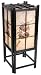 Simple Useful Practical Unique Gift Idea for Him Guy Dad Man Brother - 18" Samurai Japanese Lantern Lamp - Black