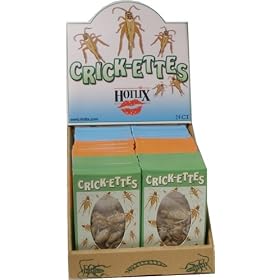 Crick-ettes Seasoned Crickets (Pack of 24)