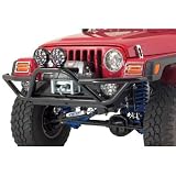 87-06 Jeep Wrangler Black SRC Rock Crawler Front Bumper
