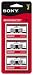 Sony MC90R/3 90 Minute Microcassette (3-Pack)