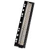 Vierfachlocher aus Metall zum Abheften inkl. 28 cm Skala und Auffangbeh�lter