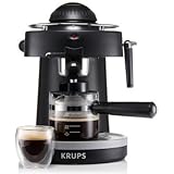 Factory-Reconditioned Krups RXP100050 Steam Espresso Machine with Frothing Nozzle (Black)
