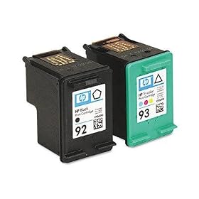 HP 92 & HP 93 Inkjet Print Cartridge Combo Pack (C9513FN)