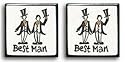 Wedding Special Day Best Man Cufflinks