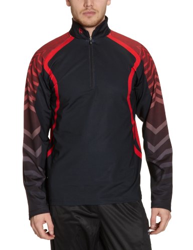 V&ouml;lkl Herren Skijacke Silverstone, schwarz/rot, 52, 410121.941.52