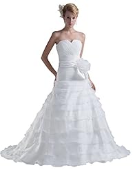 Strapless Organza/Satin/Tulle Lace-Up Gathered Sleeveless Evening Dress 