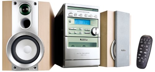 Philips MC260 Micro Shelf System with CD and Cassette