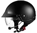 Sniper M14 Bluetooth Half Helmet with Retractable Shield (Gloss Black X-Large) RS.26699.00