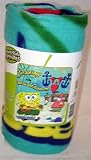 SpongeBob Mussel Beach Fleece Throw Blanket