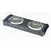 CONTINENTAL CE23319/11BLK 1500 Watt Double Burner-Black