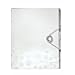 Leitz 45690001 Ordnungsmappe Bebop Ordnungsmappe Bebop, 6 F�cher, PP, wei�