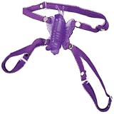 Produkt-Bild: California Exotic Novelties, 03641, Strap-on, "Wireless Venus Butterfly", violett, Freih&auml;ndiger Genuss, L&auml;nge: 9.0 cm
